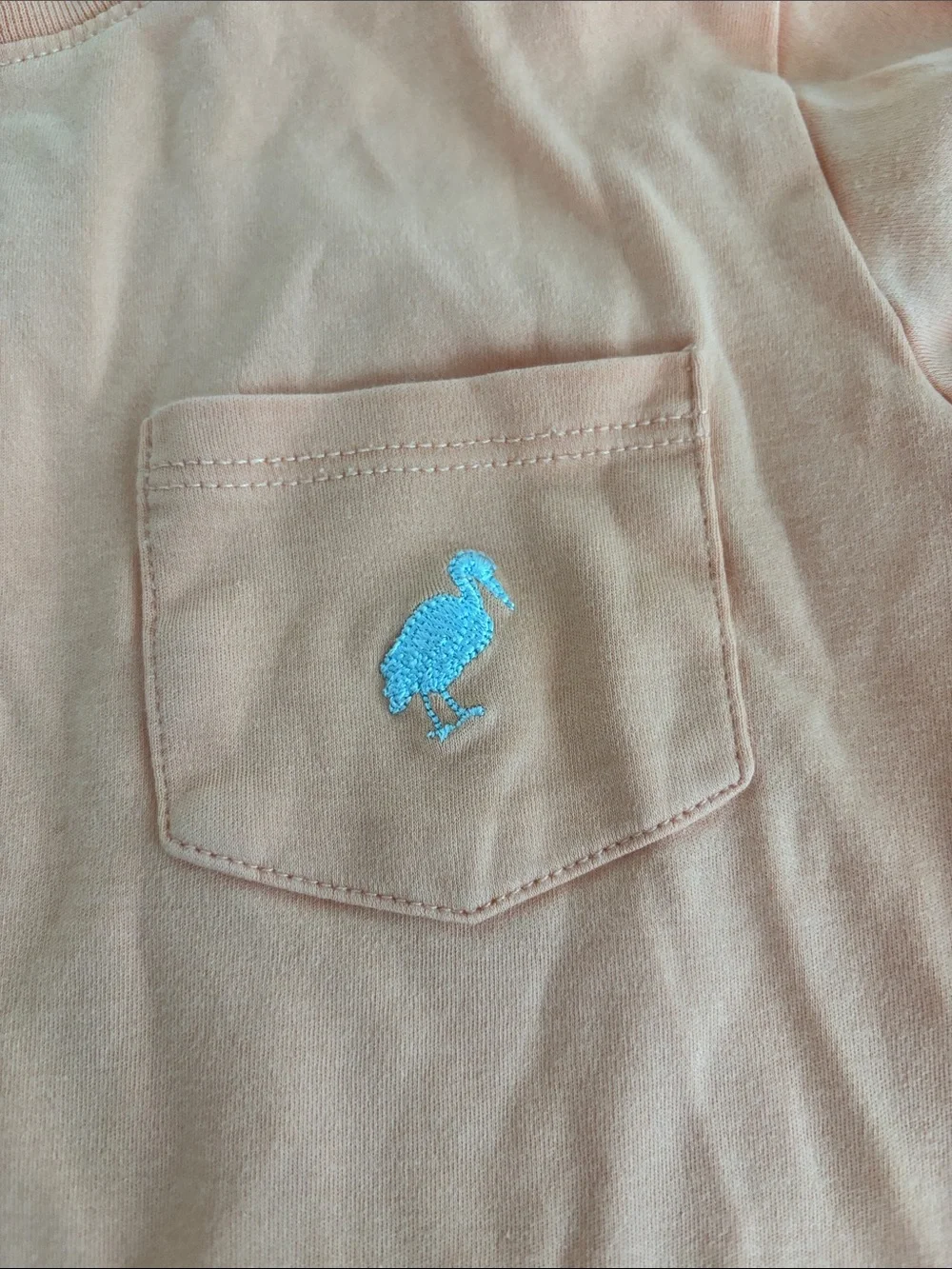 The Beaufort Bonnet Company Orange Long-Sleeve Carter Crewneck Tee